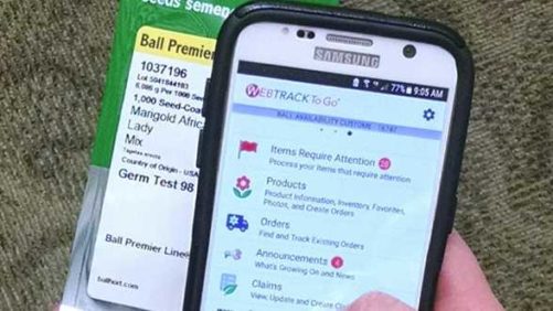 Ball Seed Updates WebTrack To Go App With Enhanced Features ...