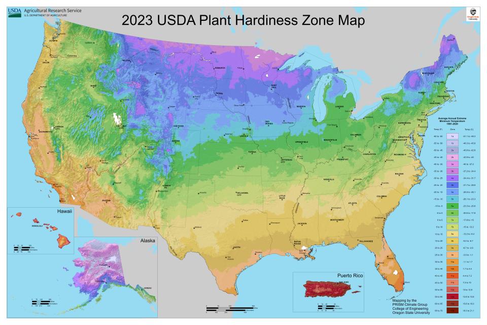 Wraps Taken Off USDA's New Plant Hardiness Zone Map Greenhouse Grower