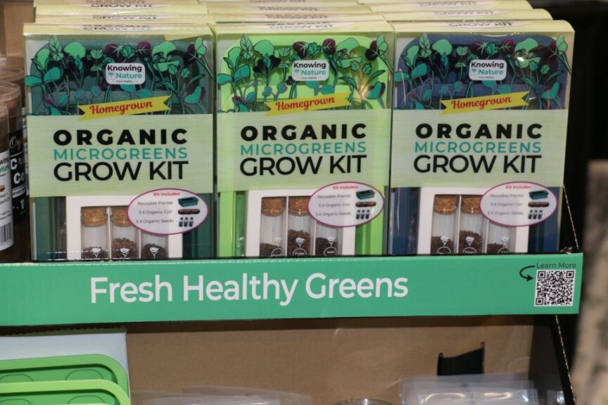 Microgreens Kitchen Garden Set (Organic) (Knowing Nature)