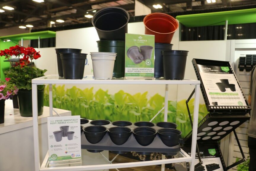 TO Plastics Environmentally Responsible Round Pots