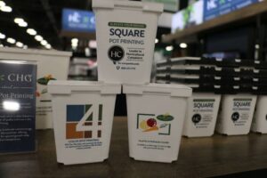 The HC Companies Square Pot Printing